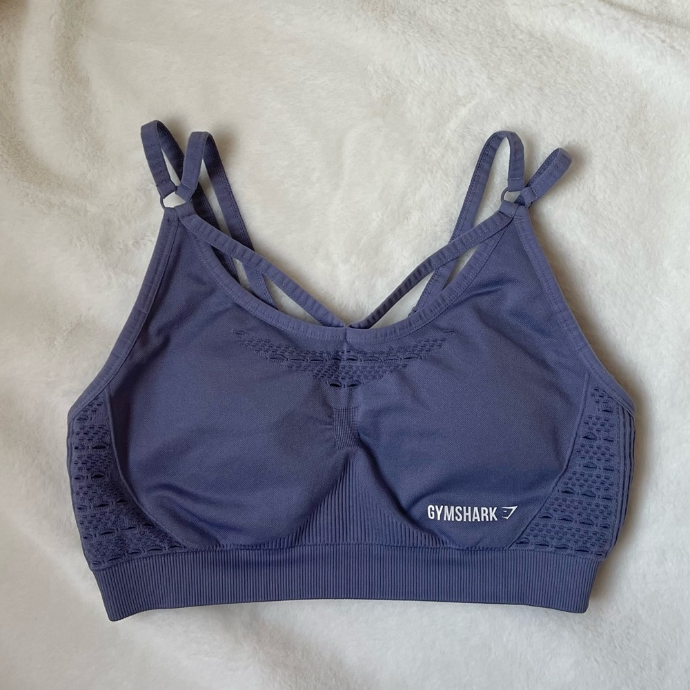 GYMSHARK | lavender | sports bra
